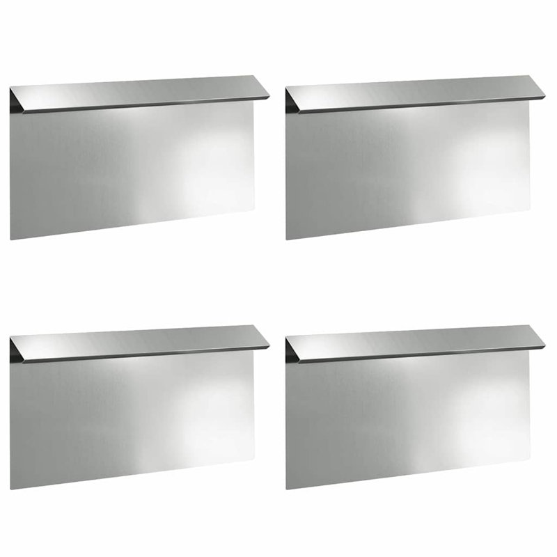 25cm H x 50cm W Galvanised Steel Hardware