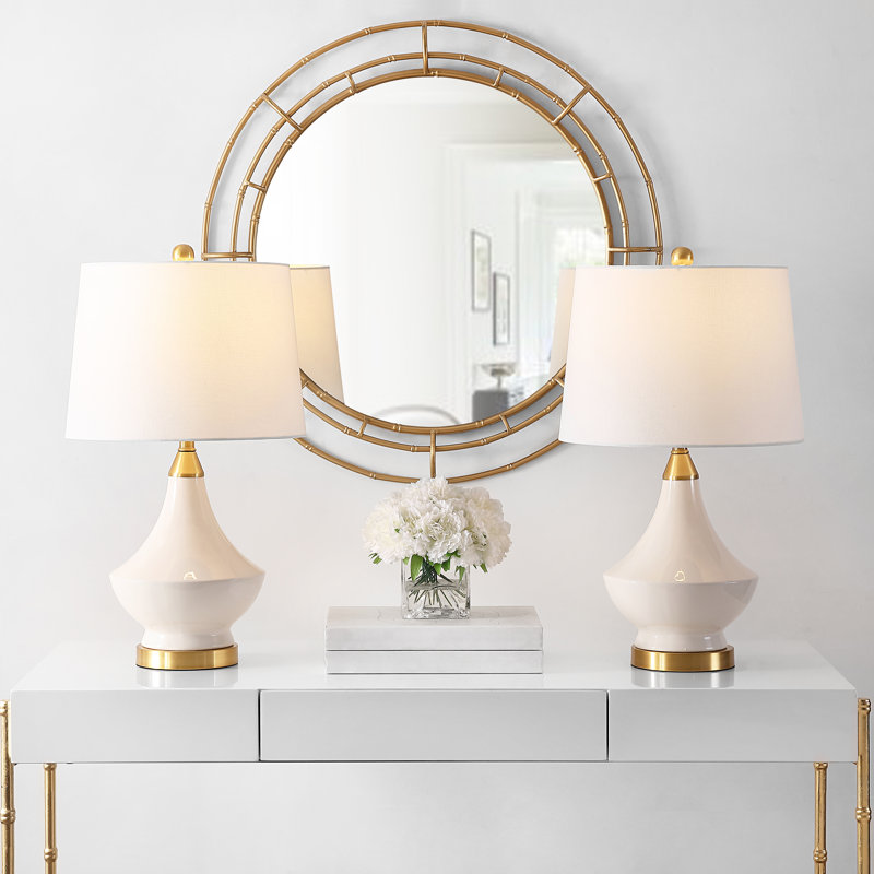 Assar Ceramic Table Lamp (Set of 2)