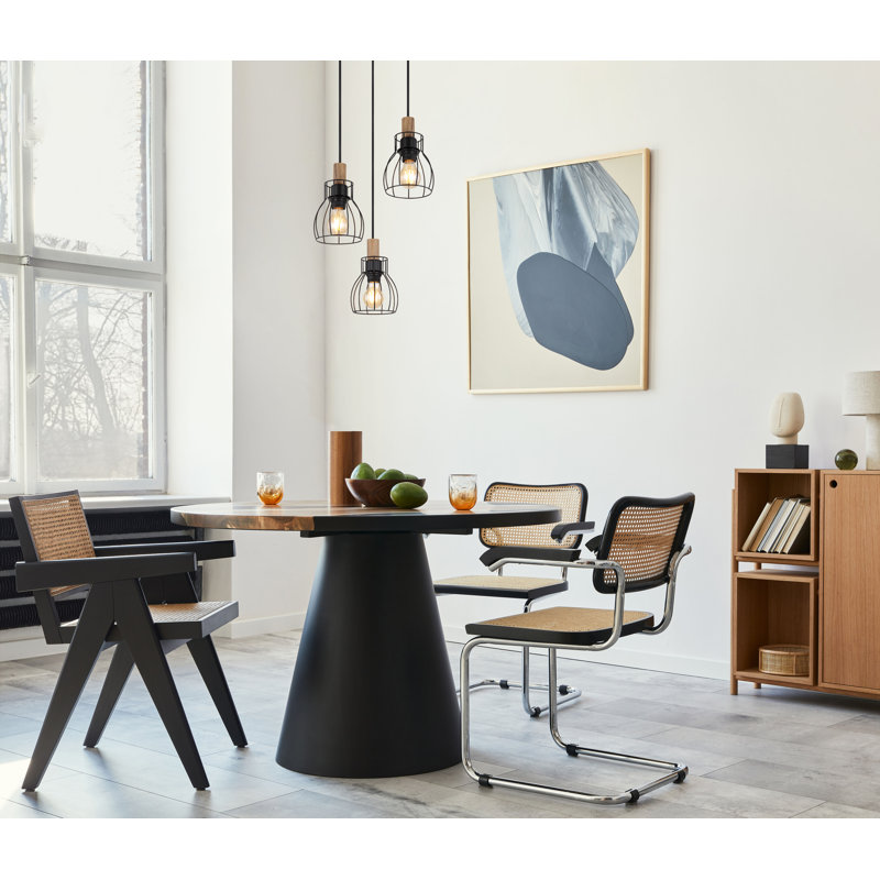 Ahzhane 3 - Light Matte Black Pendant