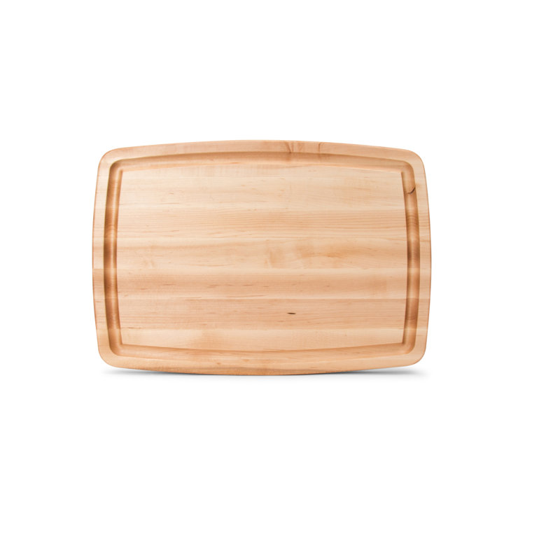 John Boos Maple Wood Reversible Cutting Board with Juice Groove