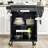 Kitchen Island On Wheels With Stainless Steel Countertop, Drawer, Towel Rack, And Spice Rack For Enhanced Utility And Mobility-645739400
