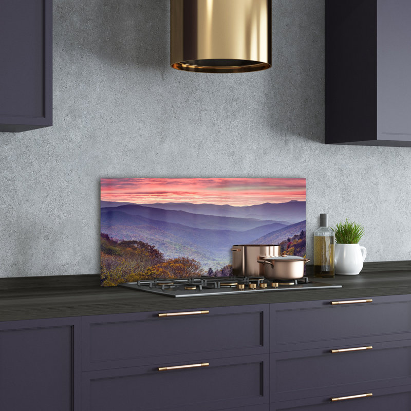 50cm W x 100cm L Glass Peel and Stick Panel