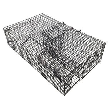 Rugged Ranch Rattr Ratinator Live Rat Squirrel Chipmunk Metal 2 Door Trap Cage