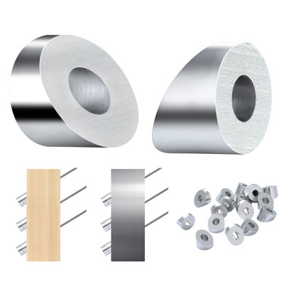 Cable Railing Kit 1/8" Wheel Protector Sleeves Safeguard Covers