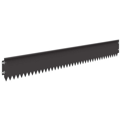 15cm H x 103cm W Steel Lawn Edging