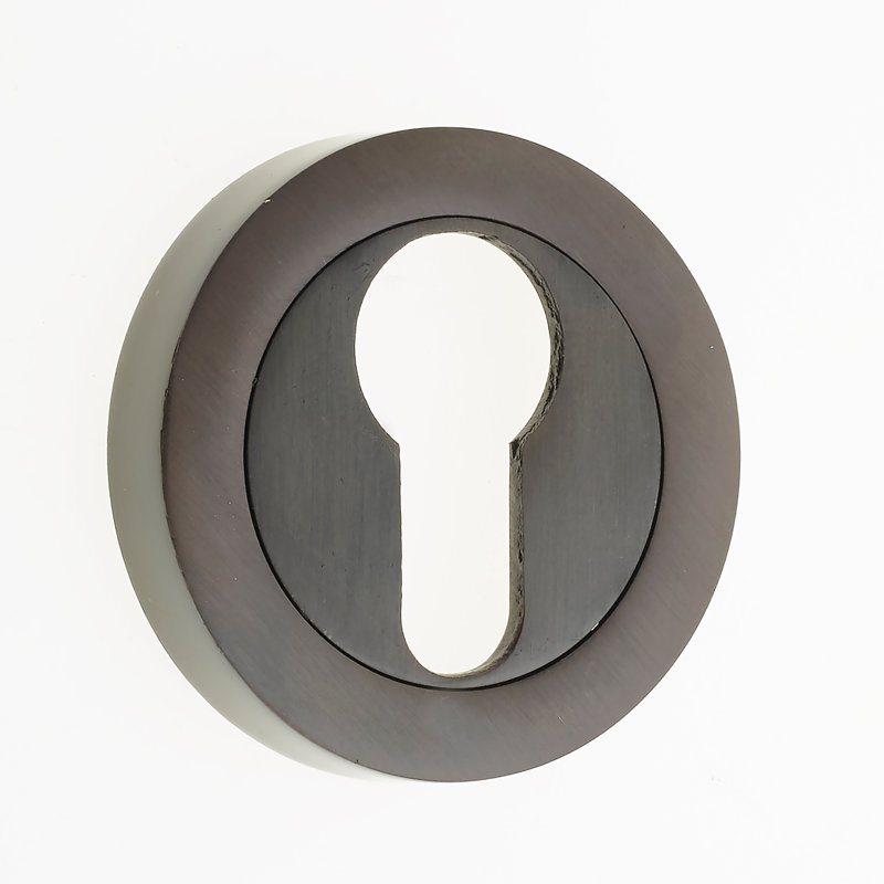 Delarue Escutcheon Door Accessory, Dark Bronze