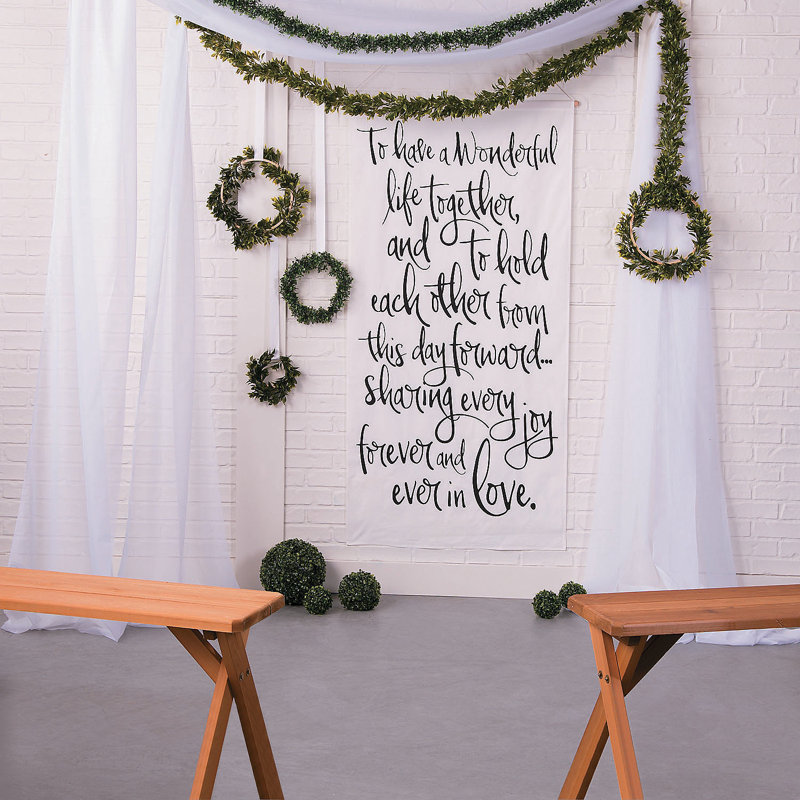 Alissa Polyester Backdrops & Signs