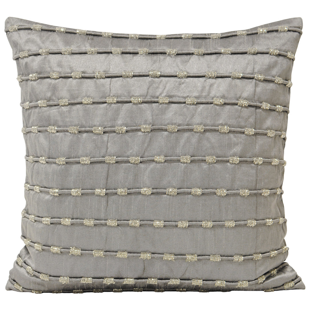 Striped Square Cushion Cover
