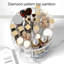 Aisleigh Acrylic Makeup Organiser Vanity Rotation Cosmetic Organizer Make Up Holder Display Case