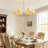 6 - Light Dimmable Classic / Traditional Chandelier