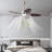 5 - Blade 42Inch Propeller Ceiling Fan with Remote Control and Light Kit Included-829576648