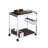 Chrome Finish Serving Cart