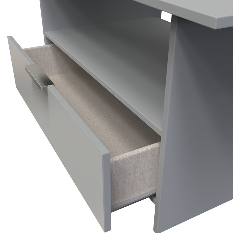 Tajiana Coffee Table with Storage, Grey