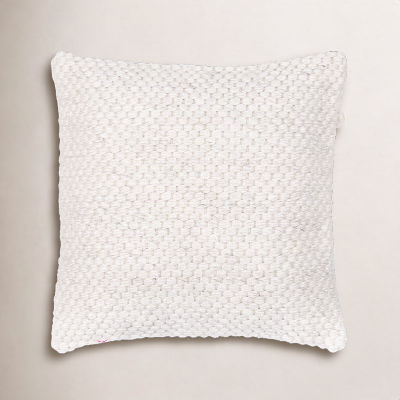Sabirah Cotton Blend Throw Pillow, 22" x 22", Pillow Cover Only - No Insert