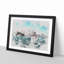 Boat on the Lake in New Zealand - Picture Frame Graphic Art Print-56871240-56871242