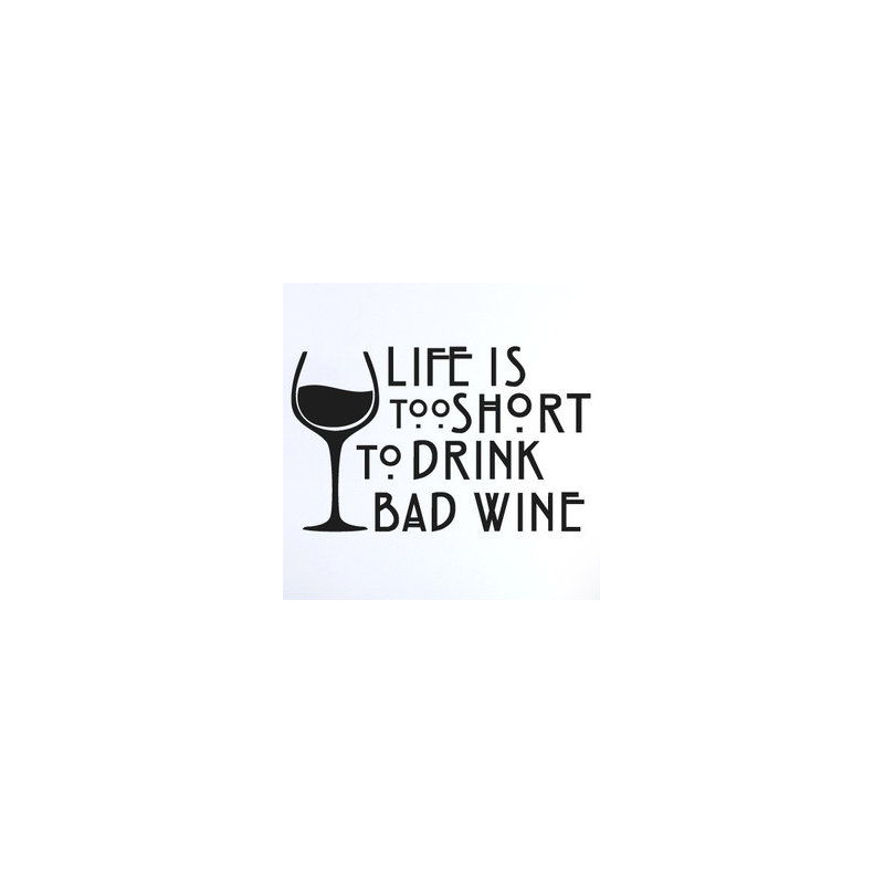 Wall Decal, Medium, Black