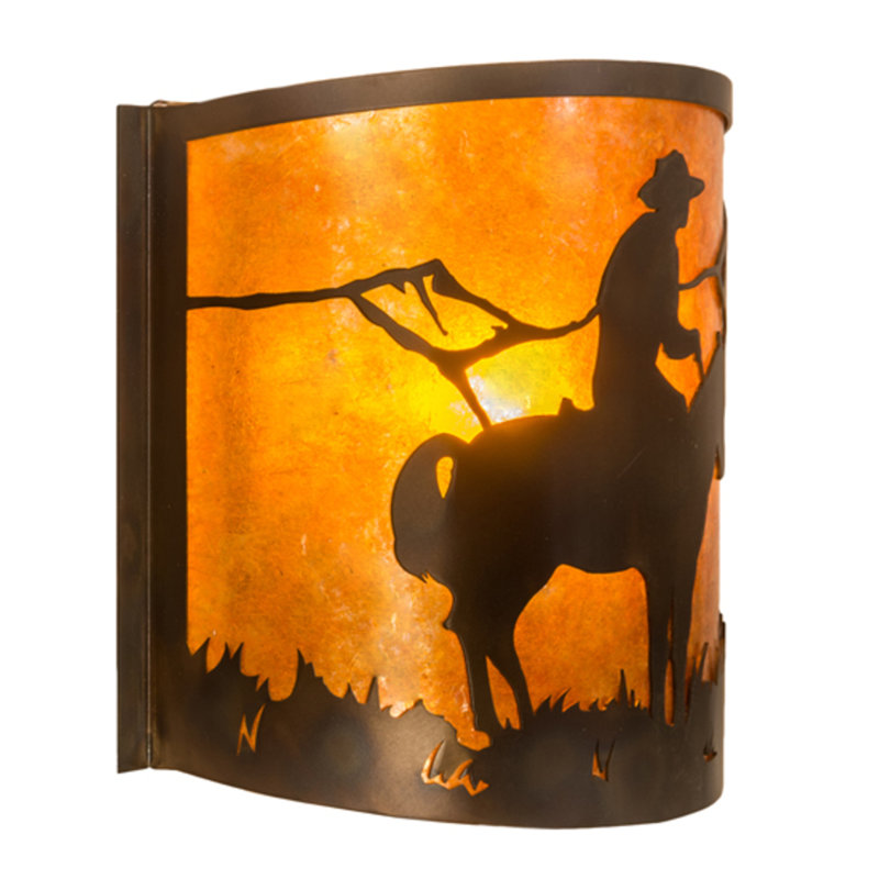 Cowboy 1 - Light Flush Mounted Sconce