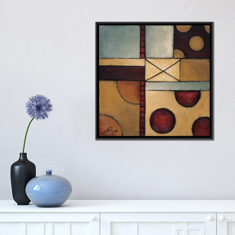 «Cruisin», reproduction d'art sur toile, H 18 po x l 18 po x P 1,5 po, Toile encadrée noire, Pas de tapis