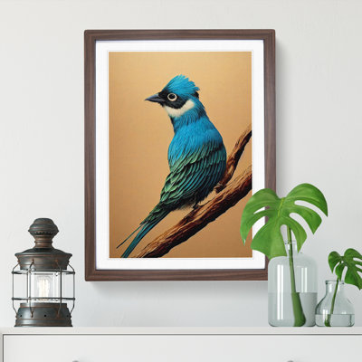 Alert Bird - Single Picture Frame Print