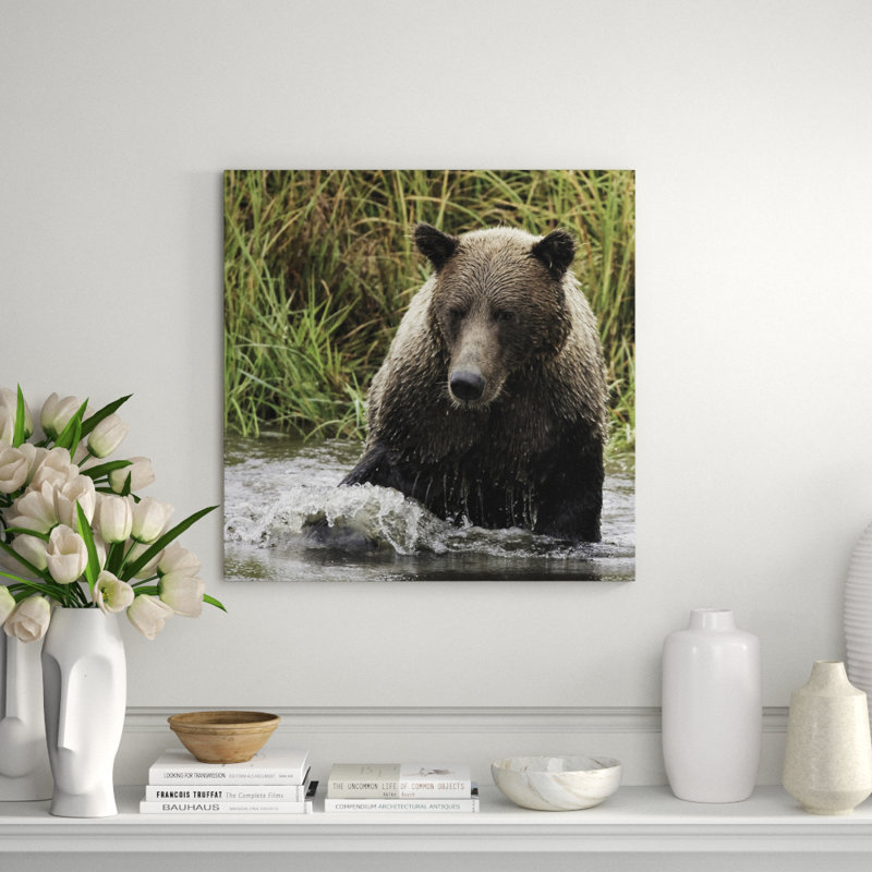 Looking For Dinner Print by Wink Gaines, 30" H x 30" W x 1.5" D