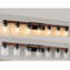 Applique murale de salle de bain 19 po à 3 lumières rustique, avec abat-jour en verre et décor en bois, luminaire de maison de campagne moderne (sans ampoules)-1077826544-1077826547
