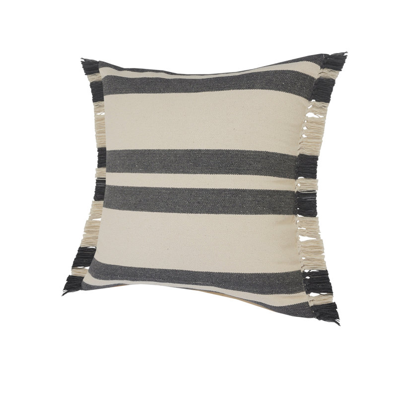 Housse de coussin carré en coton, Housse de coussin seulement - sans coussin