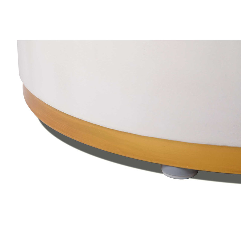 Table d'appoint Perpetual, Ivoire blanc