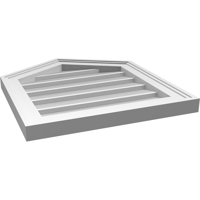 Ventilateur à pignon en uréthane non-fonctionnel Signature, H 20 po x l 18 po x P 1,5 po
