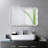 Distressed White Scalloped Rectangle Wall Mirror 16 x 24 Inch, Wooden Rustic Decorative Mirror, Vertical or Horizontal
