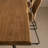 Japanese style retro solid wood dining table-109116437