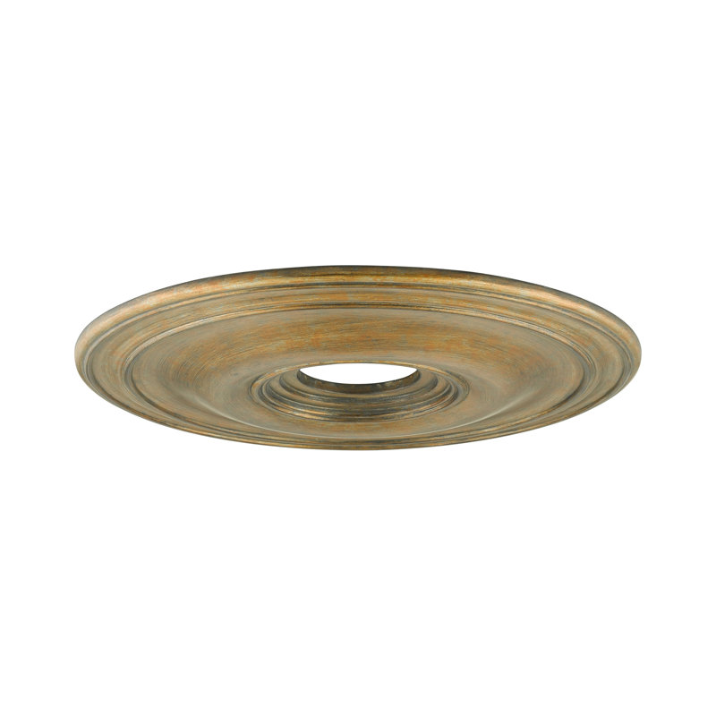 Médaillon de plafond, Feuille d'or antique