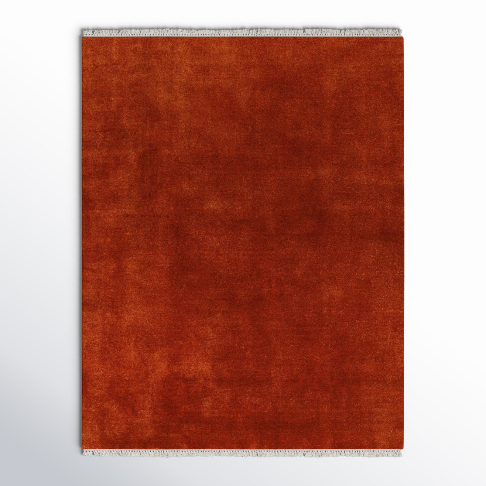 Clio Wool Rust/Burnt Rug, Rectangle 10' x 14'