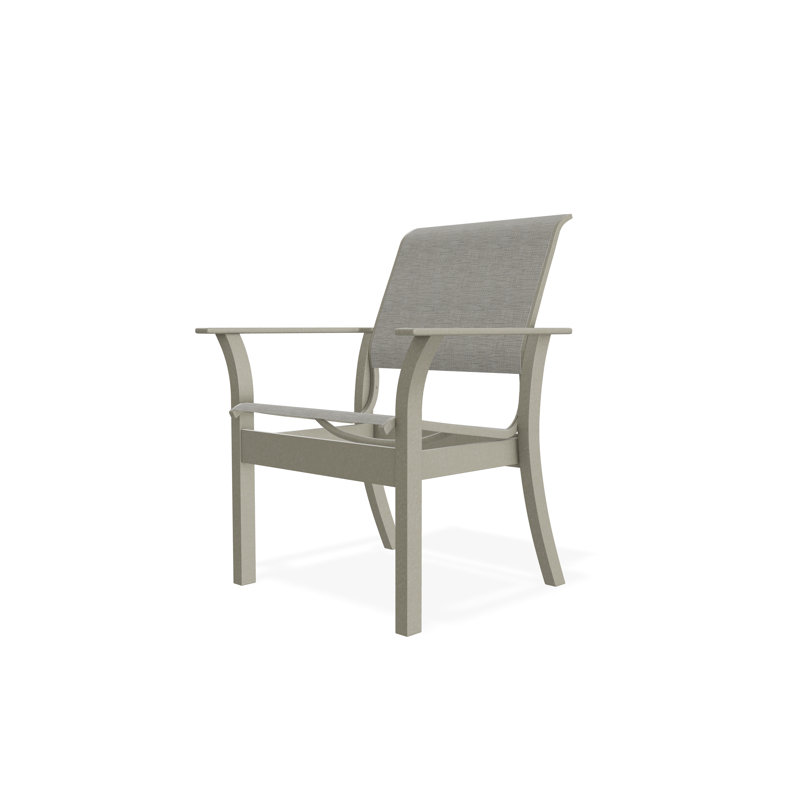 Leeward Outdoor Dining Chair, Burke, Storm