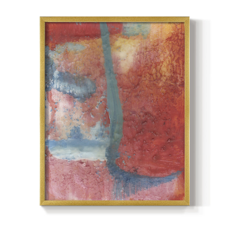 «Spring Step II», reproduction encadrée - bois massif