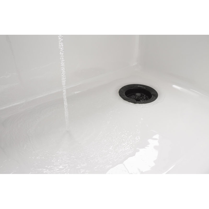 Duostrainer Sink drain and strainer with tailpiece, Matte Black