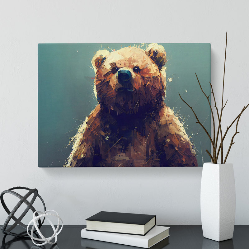 Teddy Bear Vol.3 - Wrapped Canvas Print, 35cm H x 50cm W x 3cm D