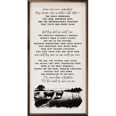 Cattle Story White