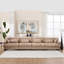 Canapé modulaire modulaire Cloud, canapé modulaire moderne pour le salon, canapé modulaire à assise profonde avec accoudoirs ronds 6 coussins, canapé confortable en flanelle 4 places pour chambre à coucher-132237939-132237935