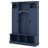 Hall Tree With Adjustable Shelves & 7 Hooks, Entryway Organizer, Shoe Cabinet & Storage Bench, Dual Side Cabinets-1104733077
