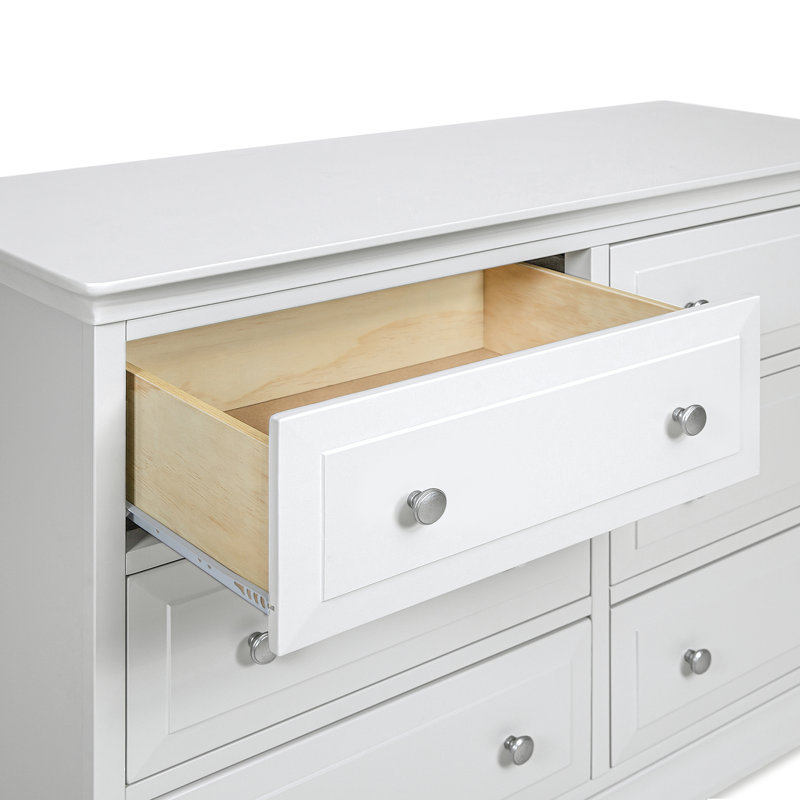 Commode double 6 tiroirs Signature, Gris nuage