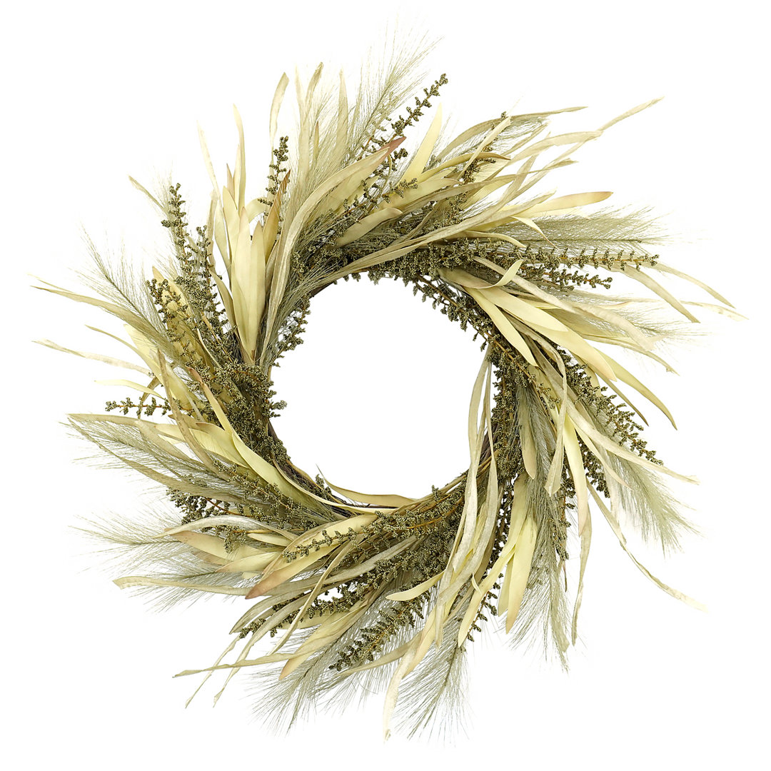 Faux 22'' Wreath The Holiday Aisle® Wreath 