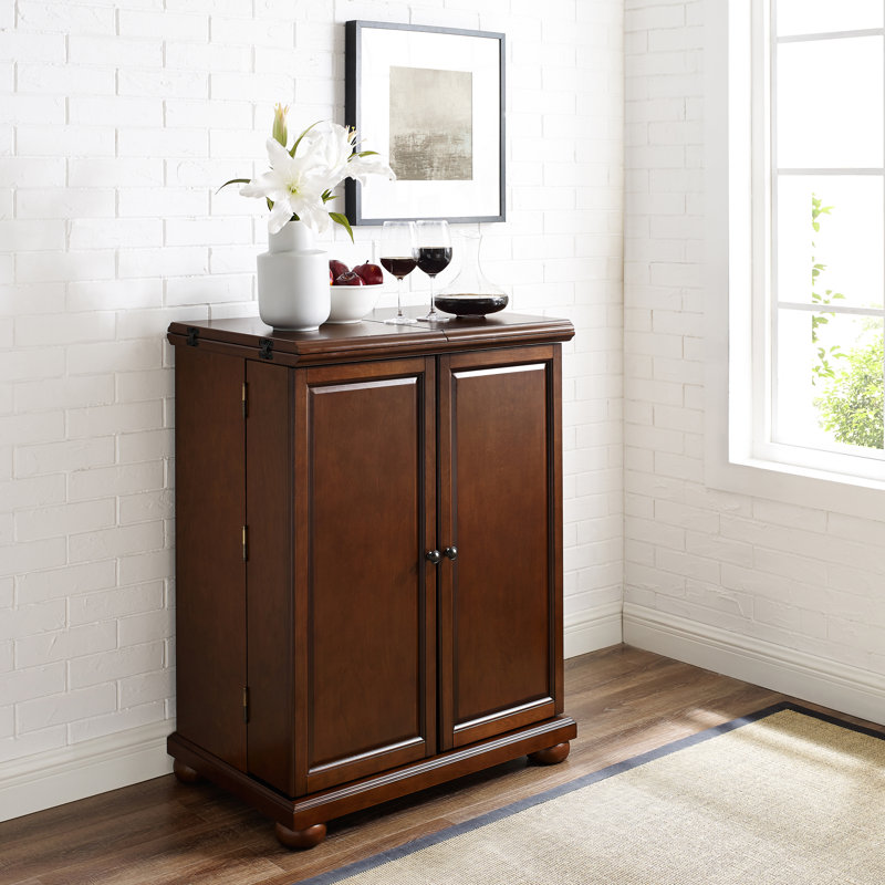 Hedon Bar Cabinet, Vintage Mahogany