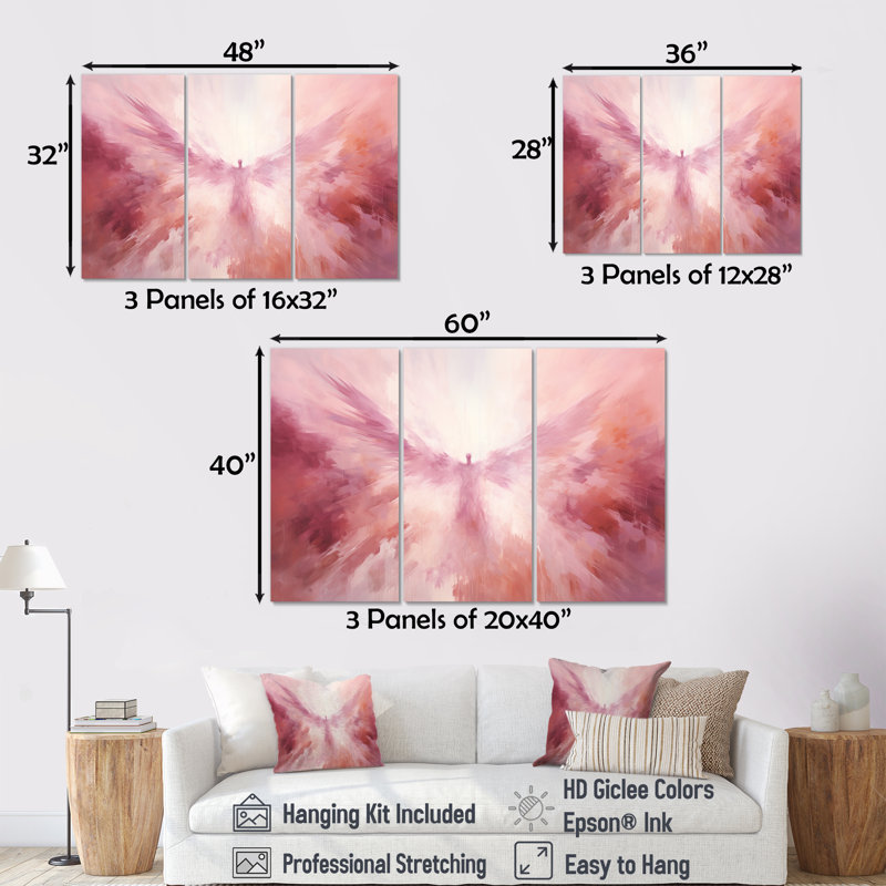 Ascension, aura de Christianisme, art sur toile, Toile tendue, H 32 po x l 48 po x P 1 po