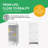 12" Freestanding Single Bathroom Storage Cabinet