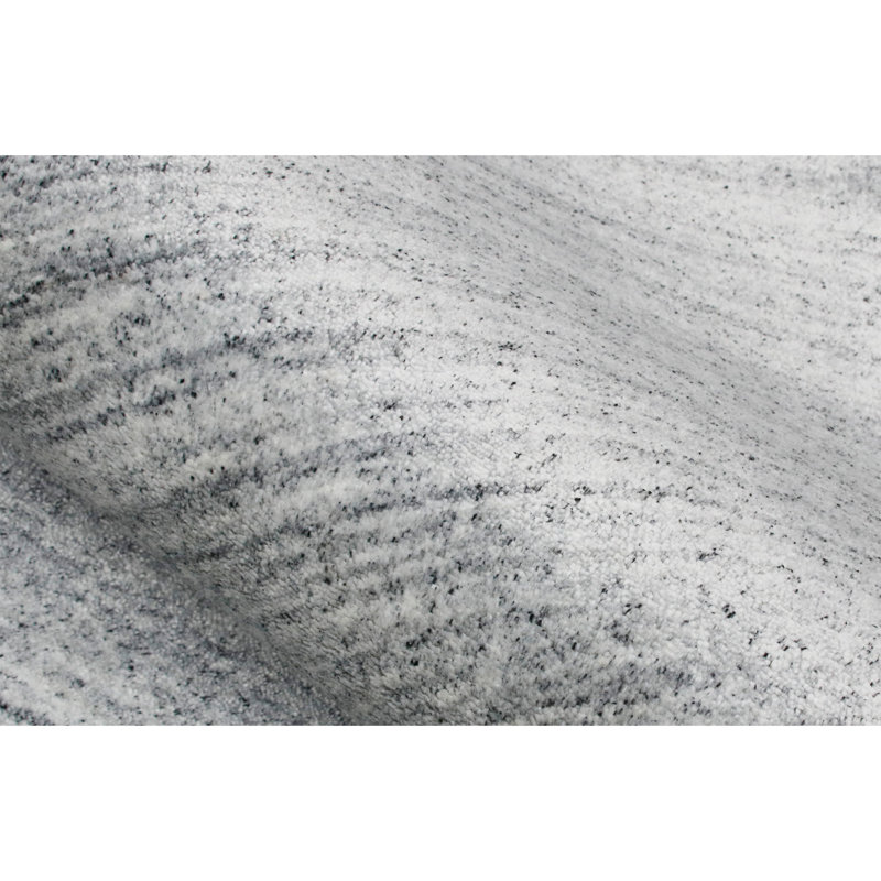 Area Rug in Silver, Rectangle 12' x 15'