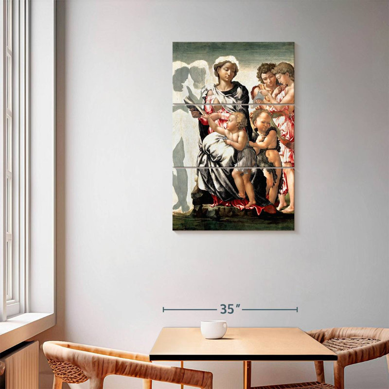 Adella Manchester Madonna 1497, 57" H x 36" W