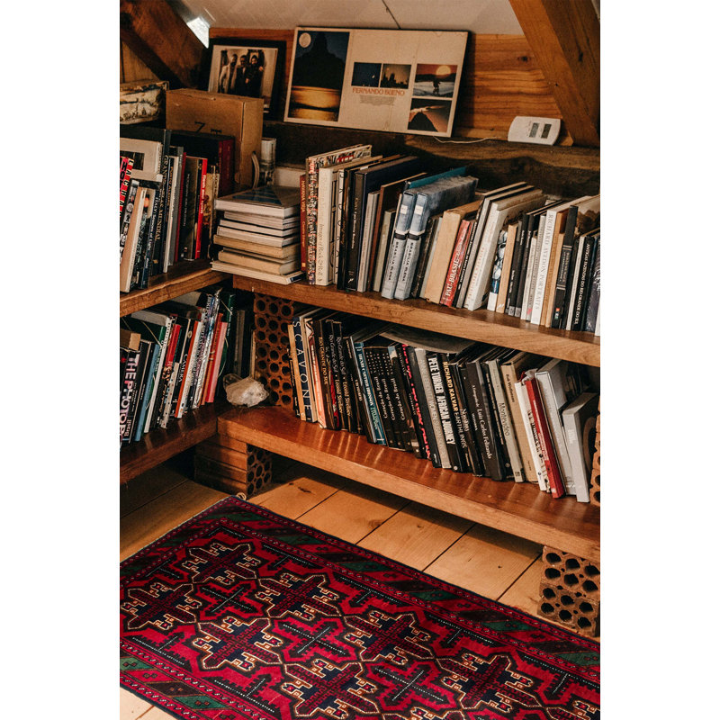 Rizbaft Red Rug 3'6" x 6'6"