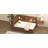 Wood Daybed With Storage Shelves, Trundle, USB Charging Station And LED Light-1788781296