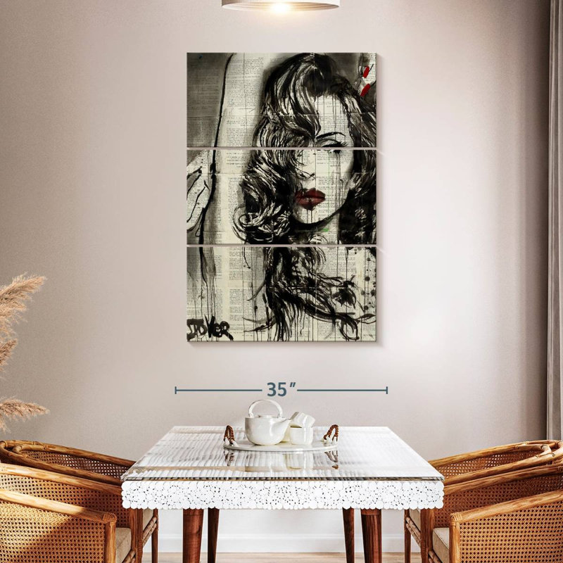 Leisha LeBron James, 50" H x 32" W