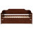 Cherry Wood Twin Daybed With Trundle, Elegant Panel Detailing And Durable Construction For Versatile Use In Any Living Space.